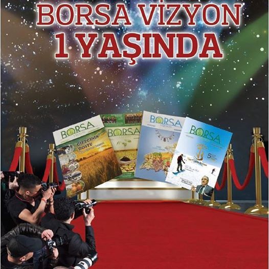 1 YILINI TAMAMLAYAN 'BORSA VİZYON'UN YENİ SAYISI ÇIKTI'