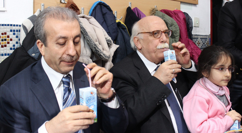 OKUL SÜTÜ PROJESİ BAŞLADI