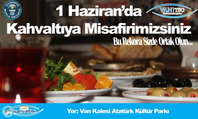 Van Kahvaltısı Guinness’e aday