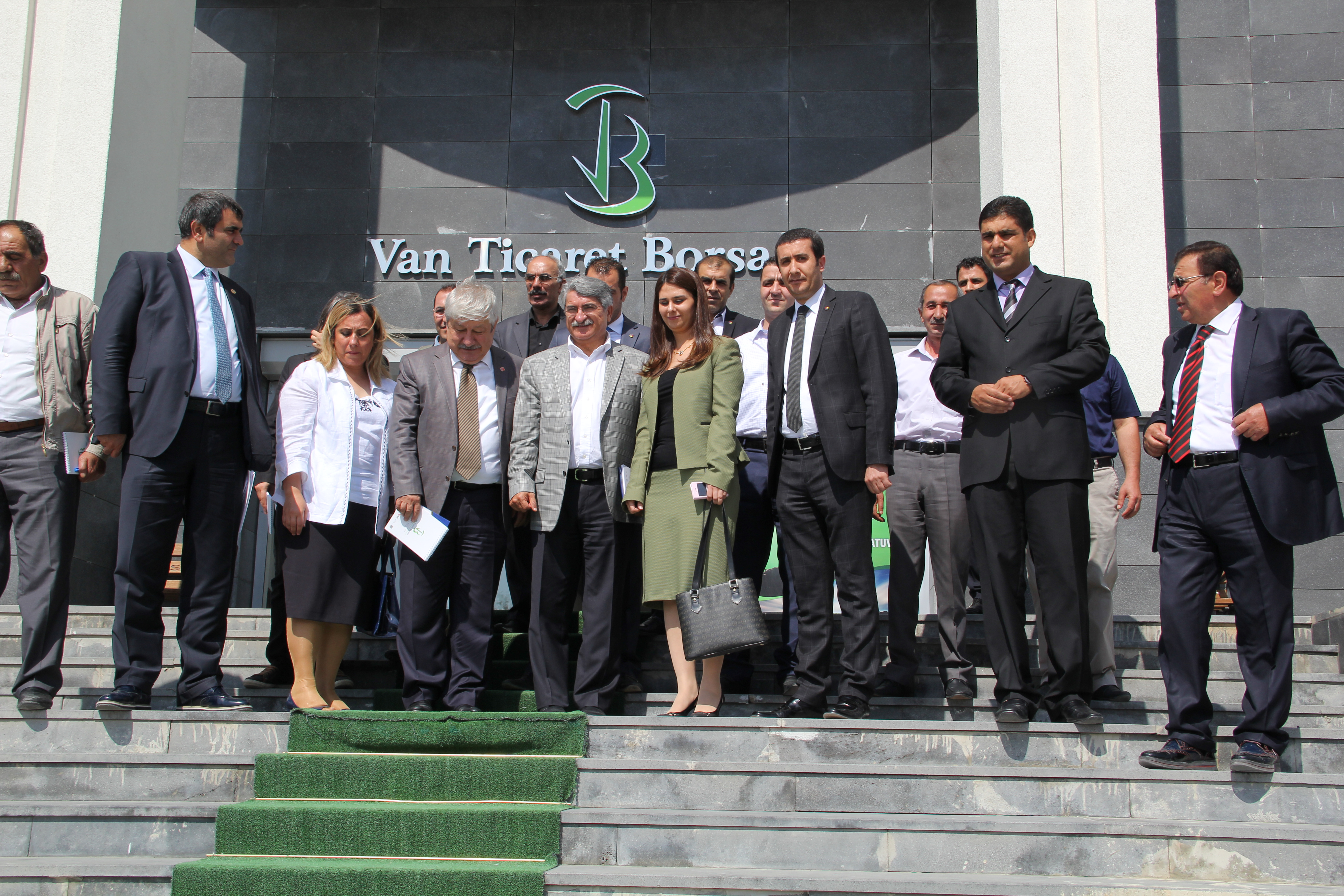 CHP HEYETİ'NDEN VAN TB'YE ZİYARET