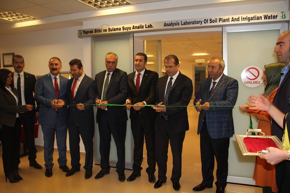 TOPRAK,BİTKİ VE SULAMA SUYU ANALİZİ LABORATUVARIMIZ AÇILDI
