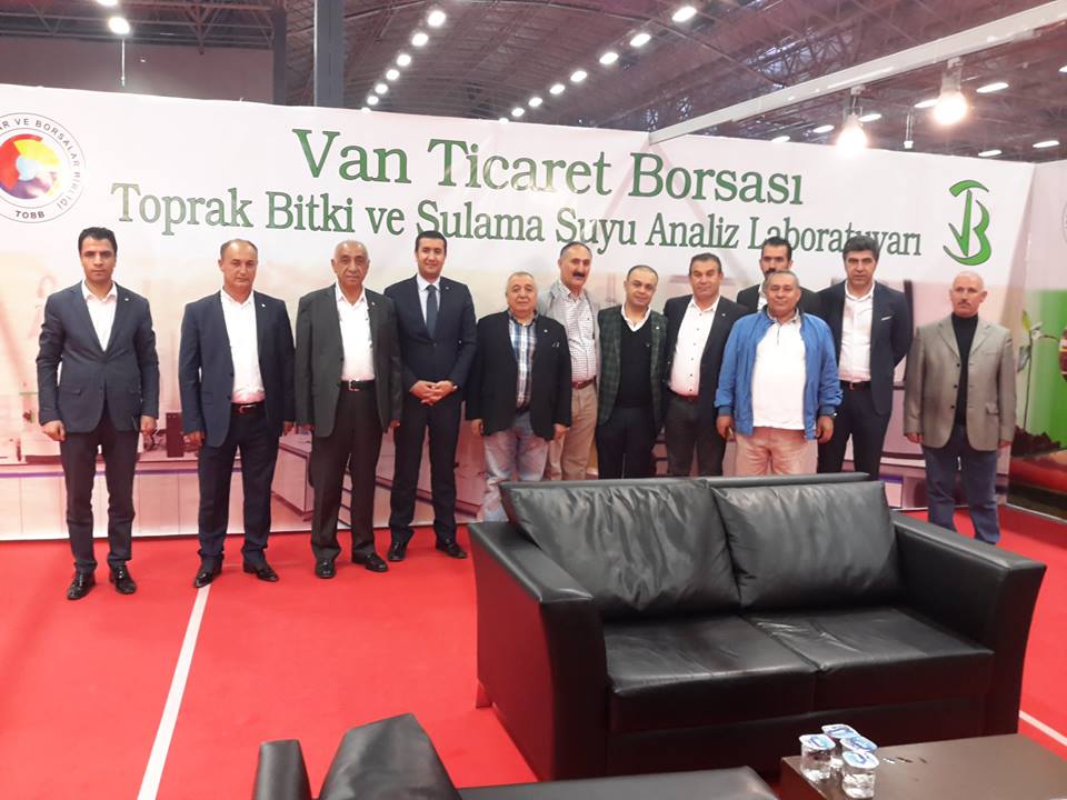 BATMAN TİCARET BORSASI  6.VAN DATAF FUARINI GEZDİ