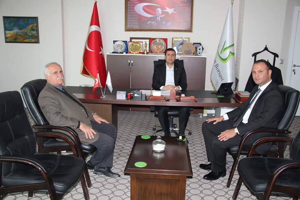 KAPIKÖY GÜMRÜK VE TURİZM İŞLETME MÜDÜRÜ TÜRKMEN BAYDAR BORSAMIZI ZİYARET ETTİ