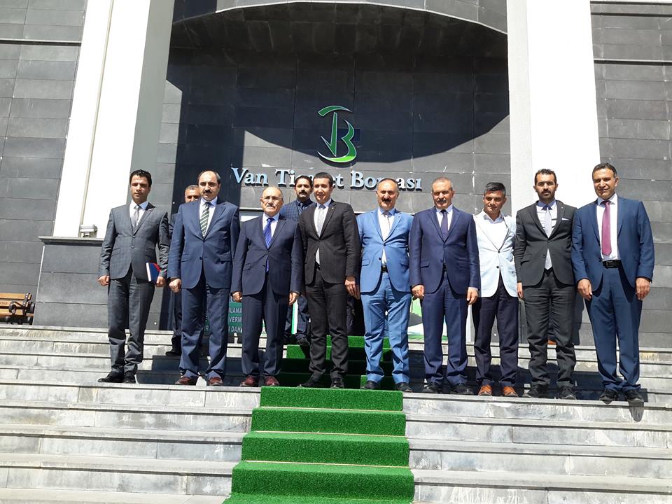 AK PARTİ HEYETİNDEN BORSAMIZA ZİYARET