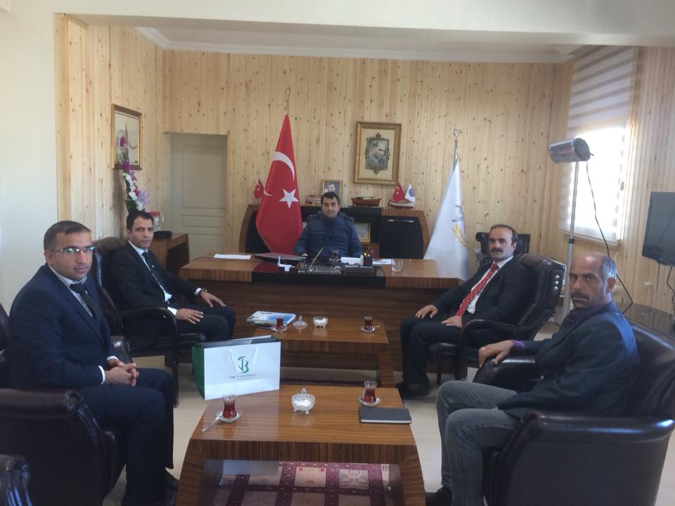 SARAY KAYMAKAMI İBRAHİM BAYIR\'I ZİYARET ETTİK