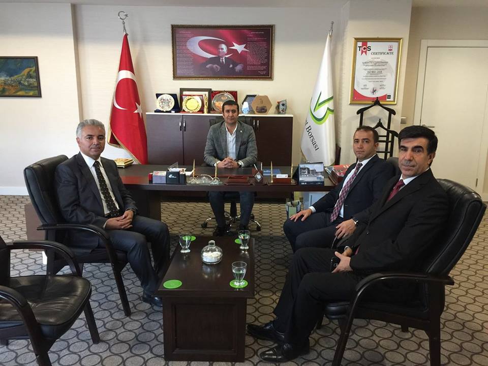 HALK BANKASI BÖLGE KOORDİNATÖRLERİ BORSAMIZA KONUK OLDU