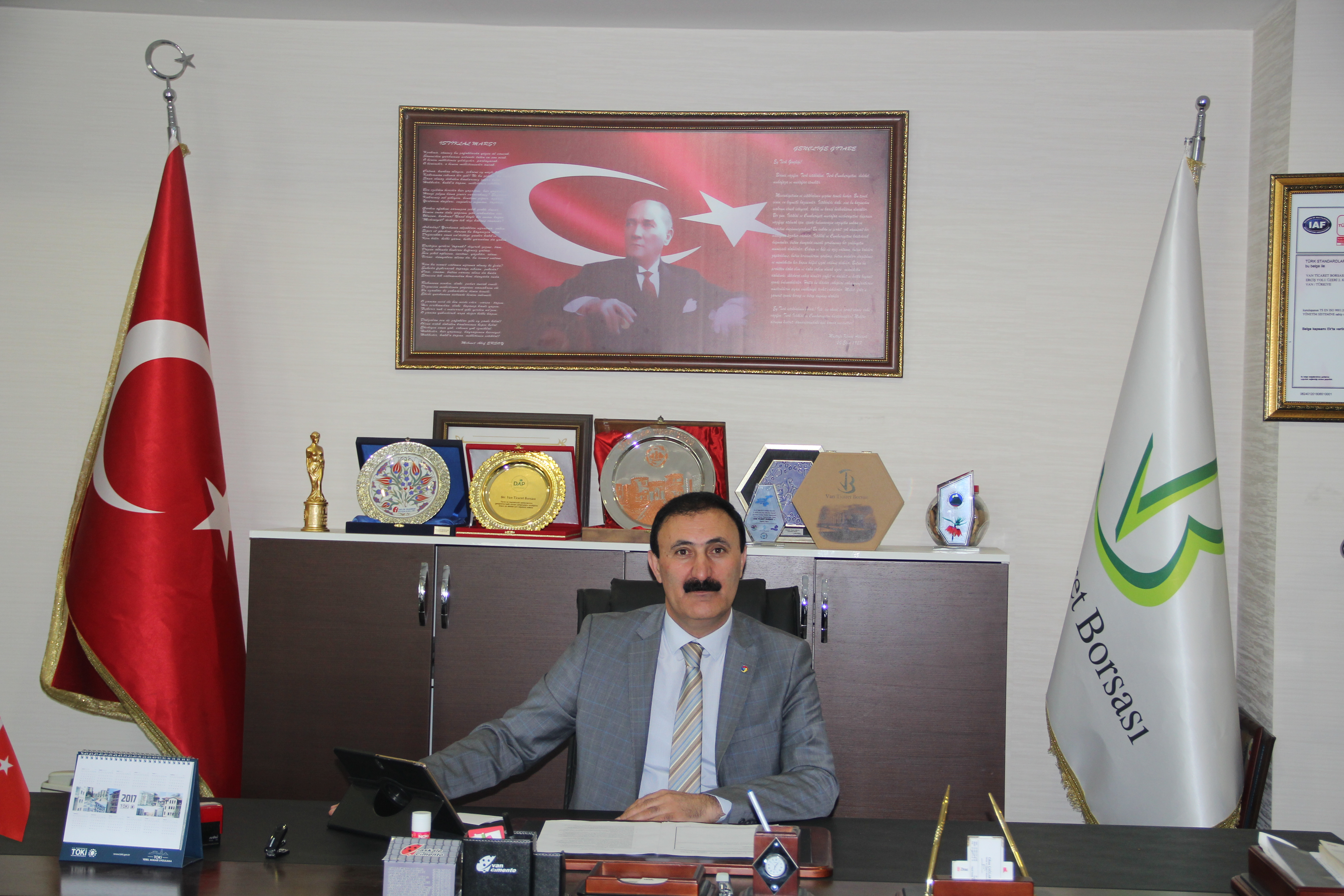 BAŞKANIMIZ NAYİF SÜER\'İN  24 TEMMUZ GAZETECİLER VE BASIN BAYRAMI MESAJI