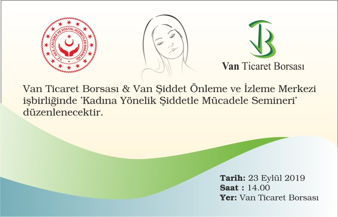 BORSAMIZDA 'KADINA YÖNELİK ŞİDDETLE MÜCADELE SEMİNERİ' DÜZENLENECEKTİR.
