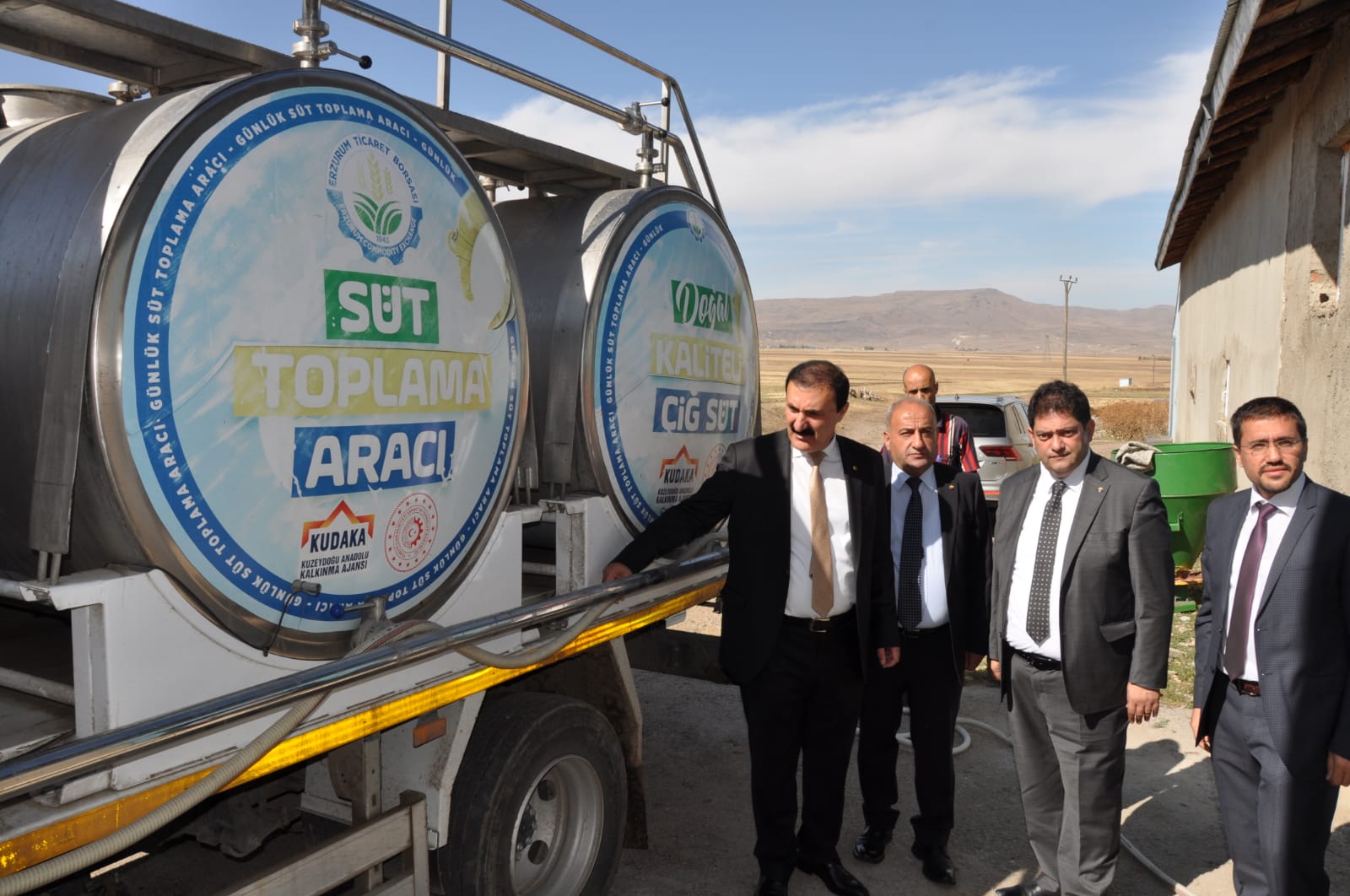 Başkan Süer, ‘Soğuk Zincir Süt Kurulumu\' Projesini Yerinde İnceledi