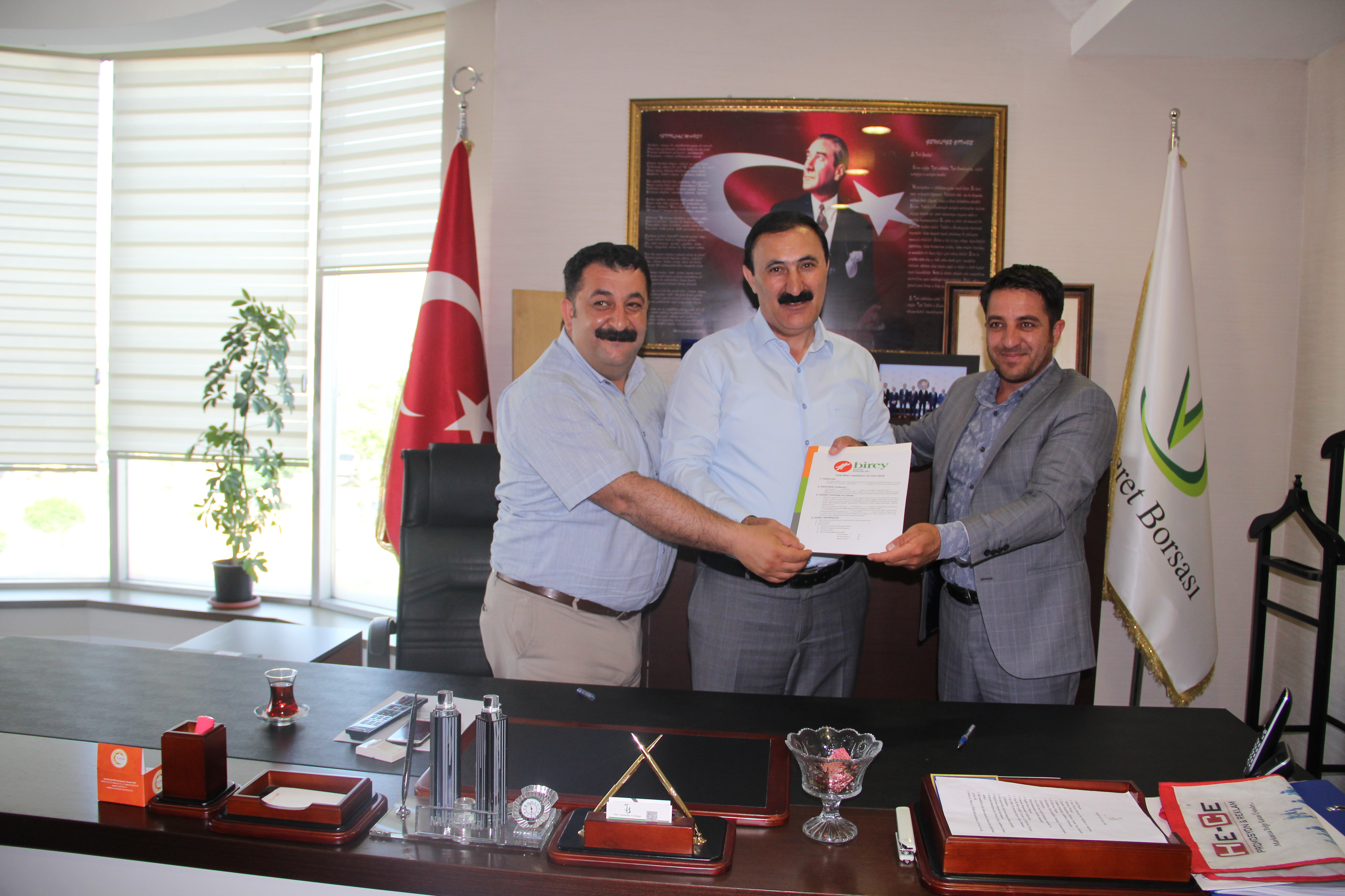 BORSAMIZ VE BİREY EĞİTİM KURUMLARI ARASINDA PROTOKOL İMZALANDI