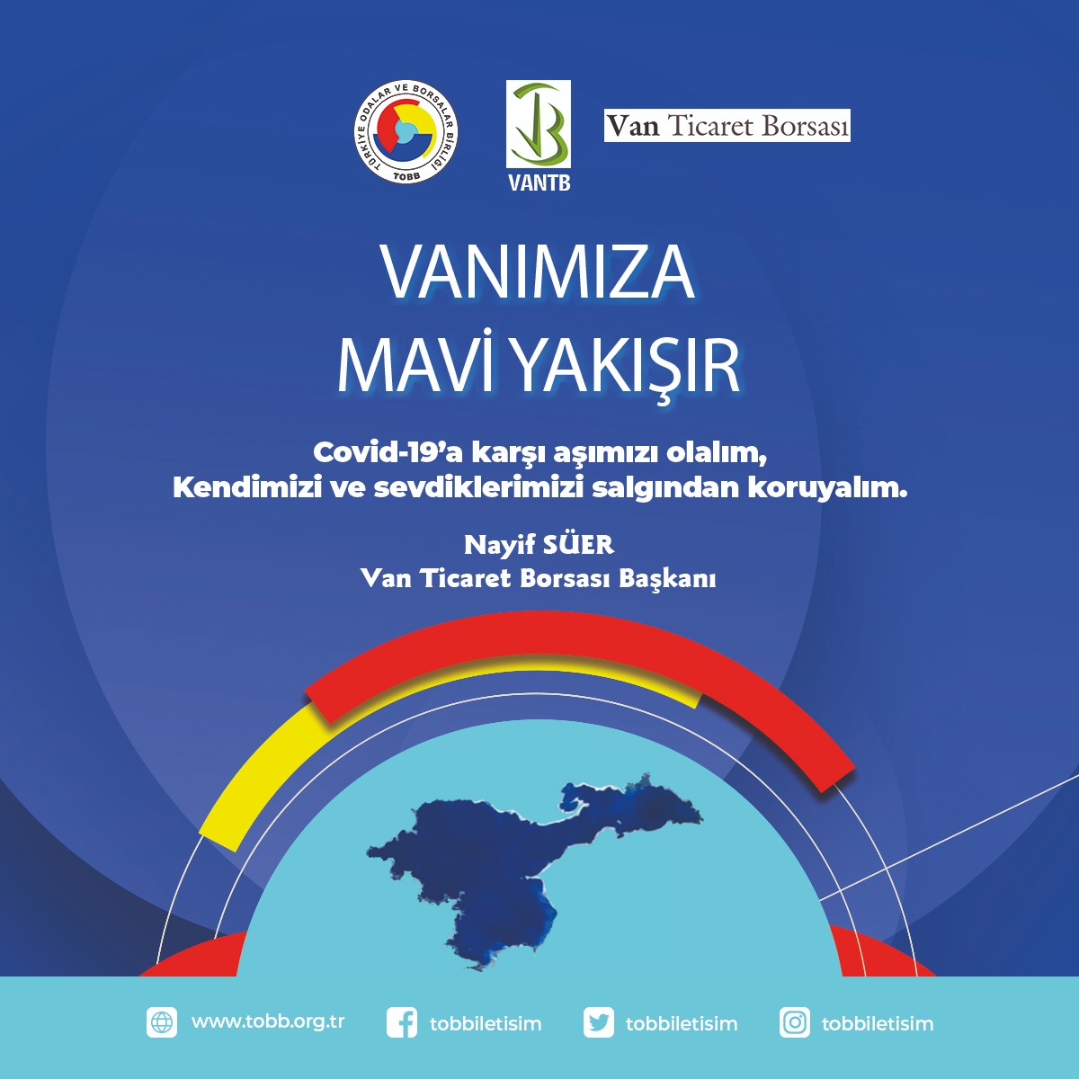 VAN\'IMIZA MAVİ YAKIŞIR
