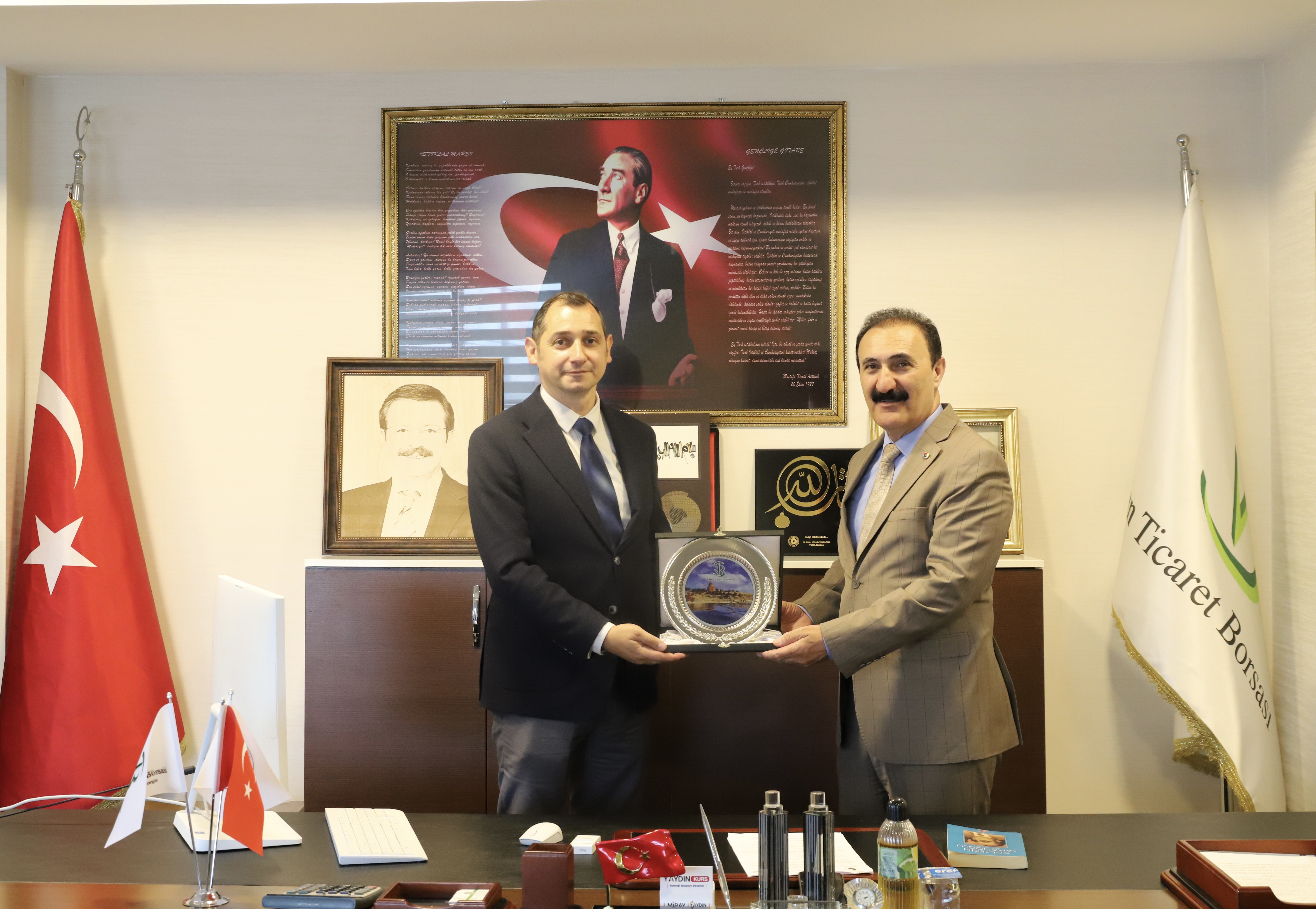 BİK Van Bölge Müdürü Arda Aşkın’dan Başkan Süer’e Ziyaret