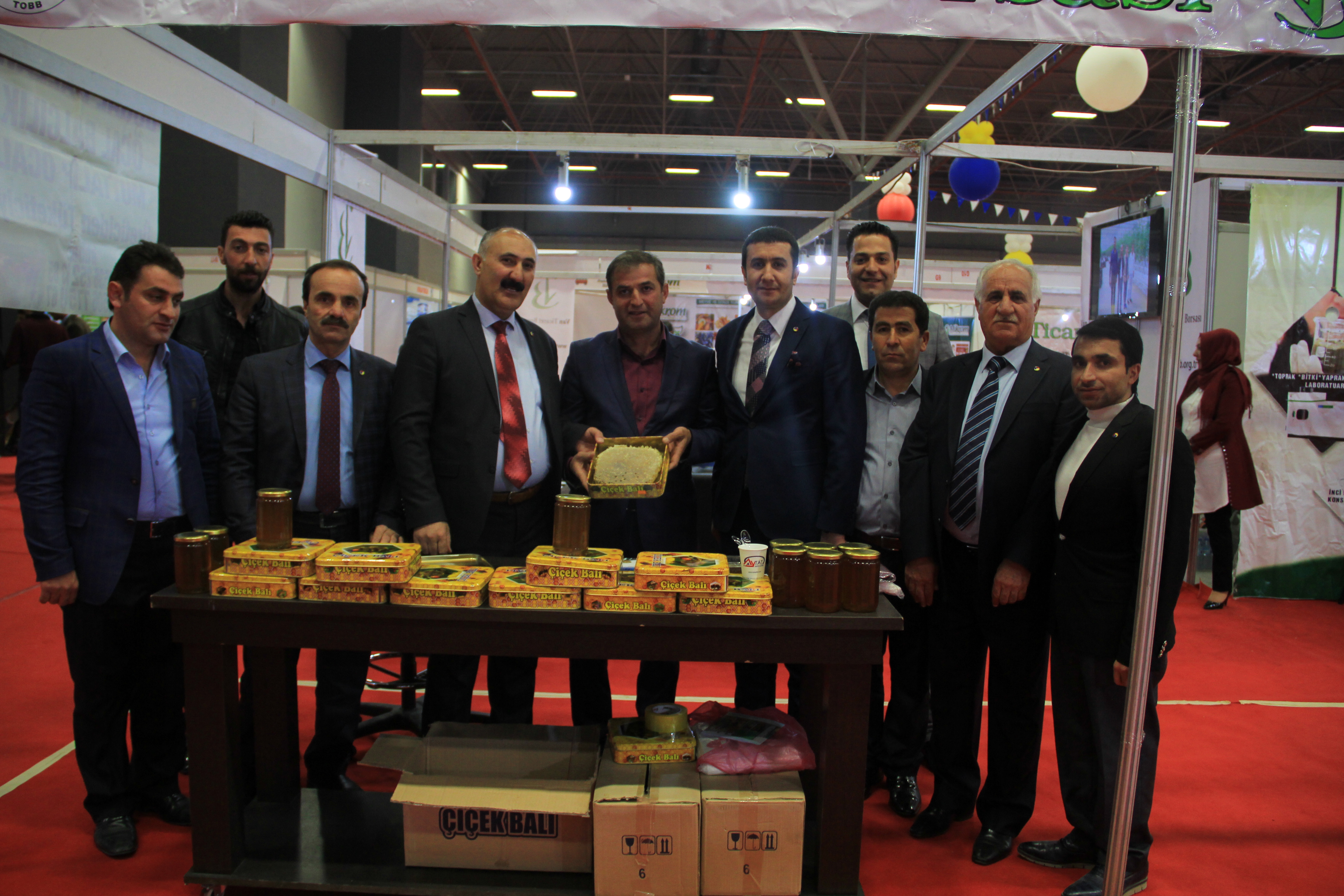 BORSAMIZ TARIM FUARINA DAMGA VURDU